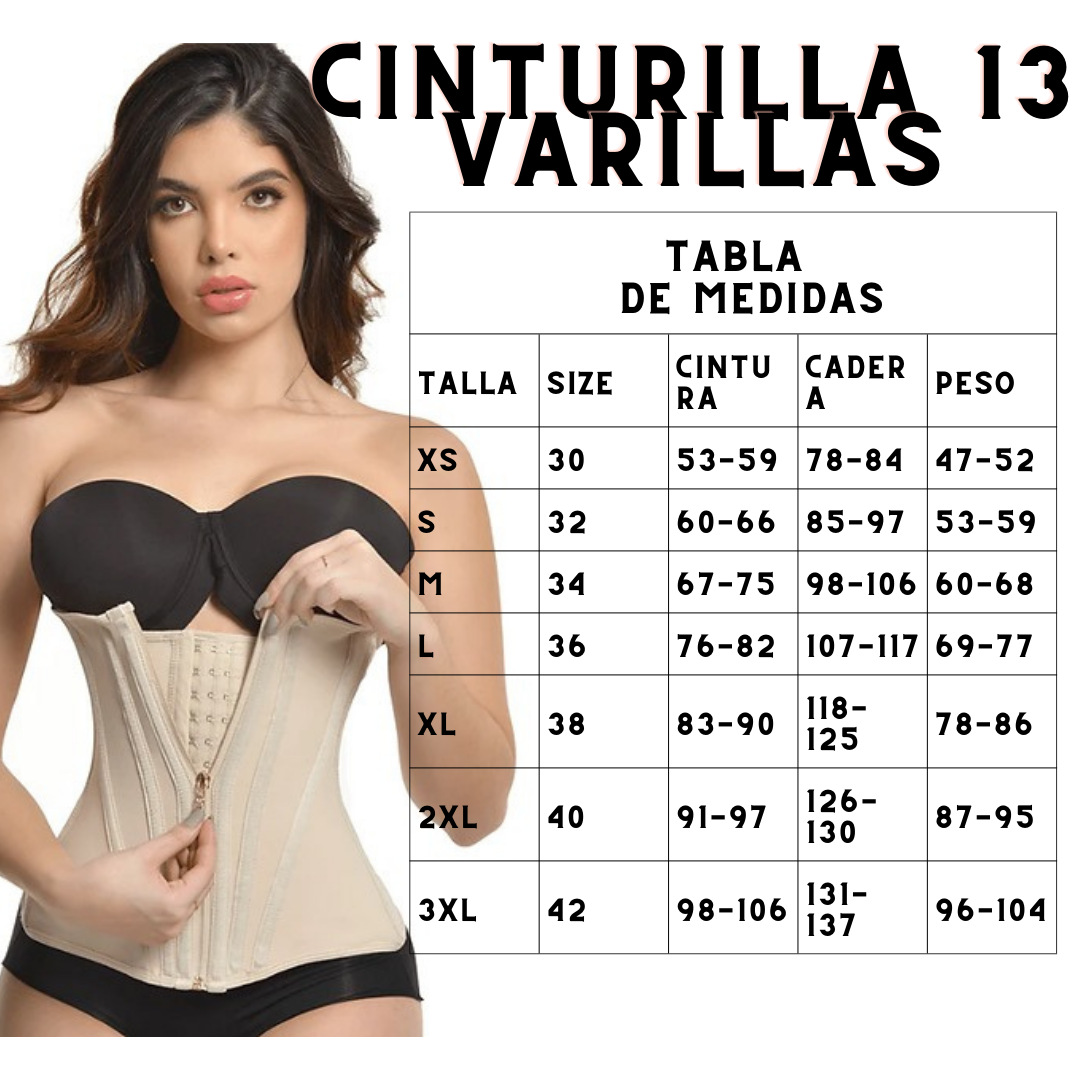 InstaSlim 13X™ • Cinturilla de Alta Compresión