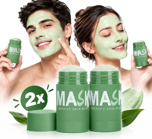 Mascarilla Facial de Té Verde X2